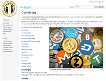 Tablet Screenshot of coinwik.org